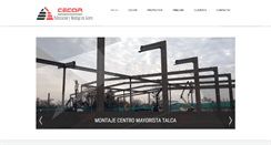 Desktop Screenshot of cecor.cl