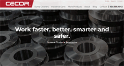 Desktop Screenshot of cecor.net